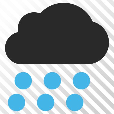 yağmur bulutu vektör simgesi