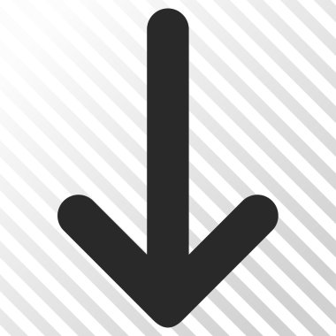 ok aşağı vektör simgesi