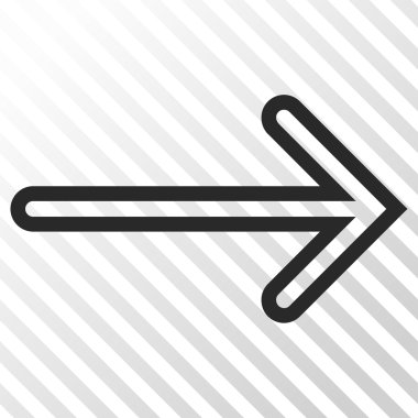 ok sağ vektör simgesi