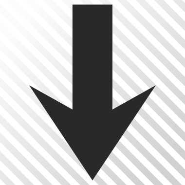 ok aşağı vektör simgesi