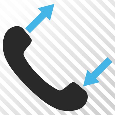 Telefon konuşmaya vektör simgesi