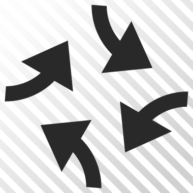 Oklar vektör simge girdap