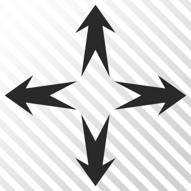 Oklar vektör simgesini genişletin