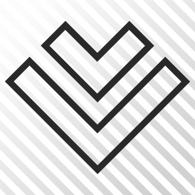 Vektör simgesi aşağı yön