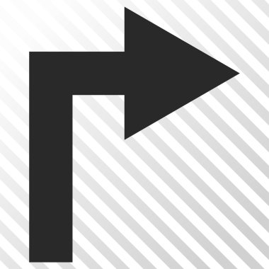 Doğru vektör simge açmak