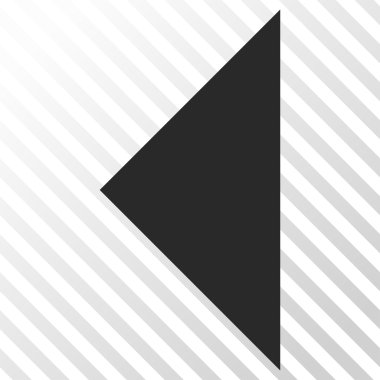 Ok ucu sol vektör simgesi