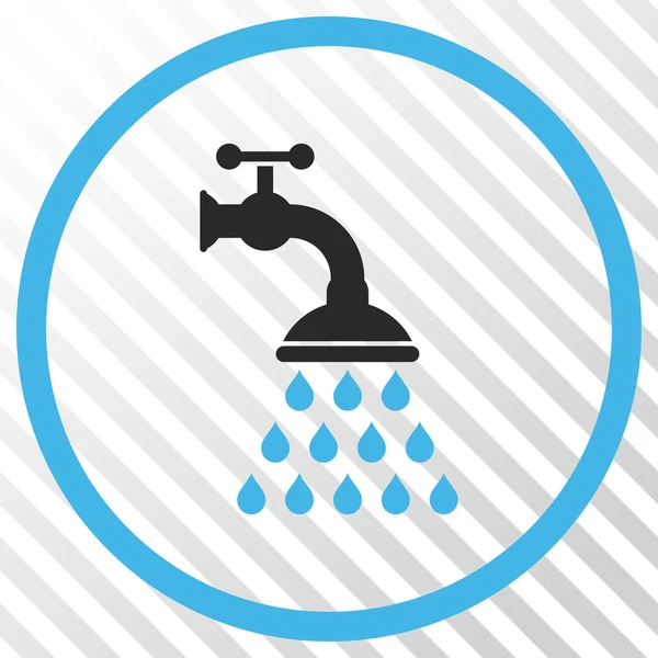 Shower Tap Vector Icon — Stock Vector