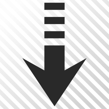 Aşağıya vektör simgesi gönder