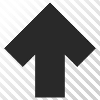 Yukarı Oklu Vektör Simgesi