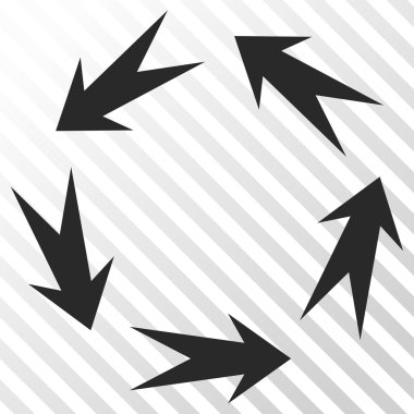 Döndürme vektör simgesi