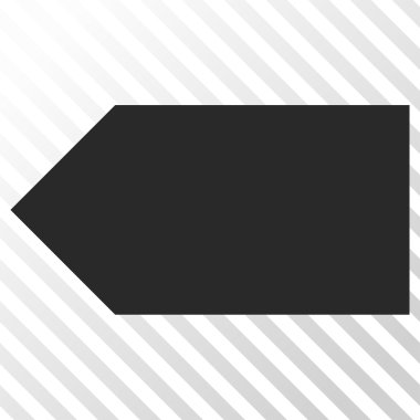 Yön sol vektör simgesi