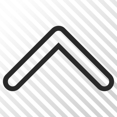 Vektör simge yukarı ok ucu