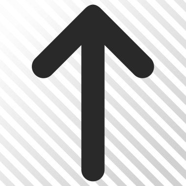 Yukarı Oklu Vektör Simgesi