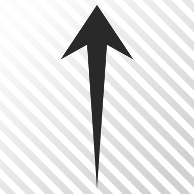 Yukarı Oklu Vektör Simgesi