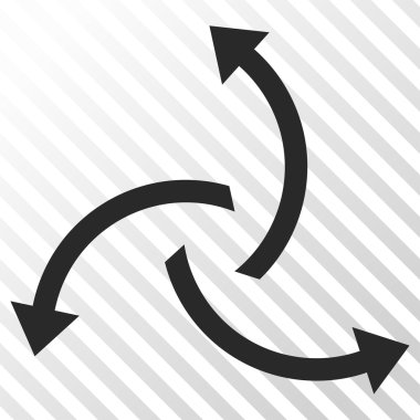 Santrifüj okları vektör simgesi