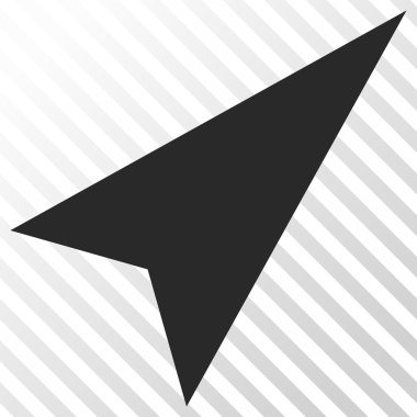 Ok ucu sağ yukarı vektör simgesi