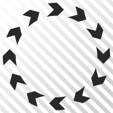 Dolaşım vektör simgesi