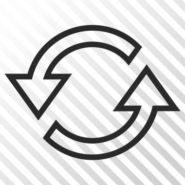 Sync okları vektör simgesi