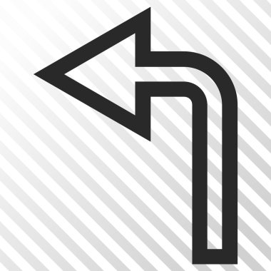 Sol vektör simge açmak