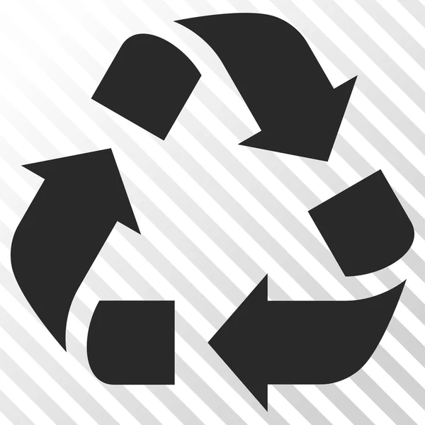 Ícone de vetor de reciclagem —  Vetores de Stock