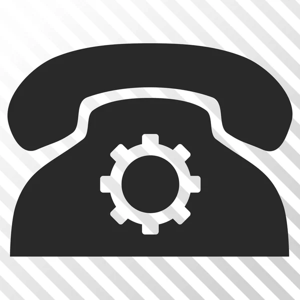 Εικονίδιο διάνυσμα ρυθμίσεις τηλεφώνου — Διανυσματικό Αρχείο