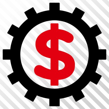 Finans sektöründe vektör simgesi