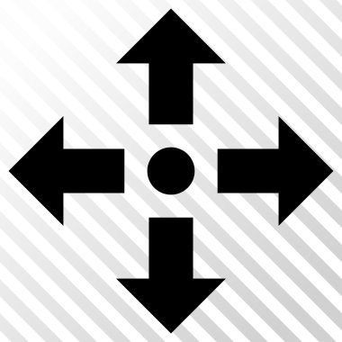 Oklar vektör simgesini genişletin