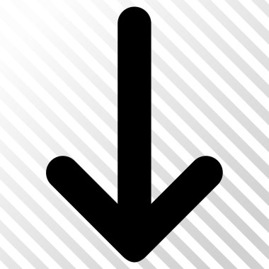 ok aşağı vektör simgesi