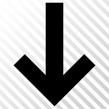 ok aşağı vektör simgesi