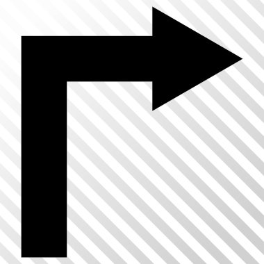 Doğru vektör simge açmak