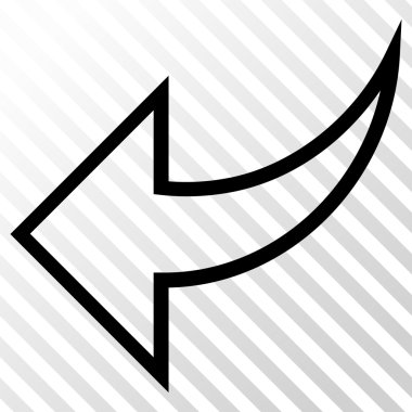 Vektör simgesi geri al