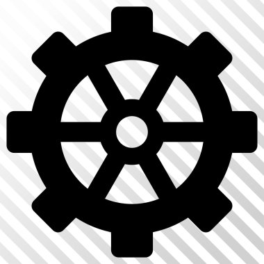 dişli vektör simgesi