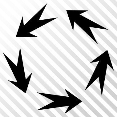 Döndürme vektör simgesi