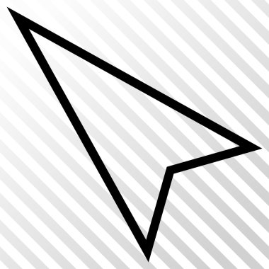 İşaretçi yaptı yukarı vektör simgesi