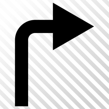 Doğru vektör simge açmak