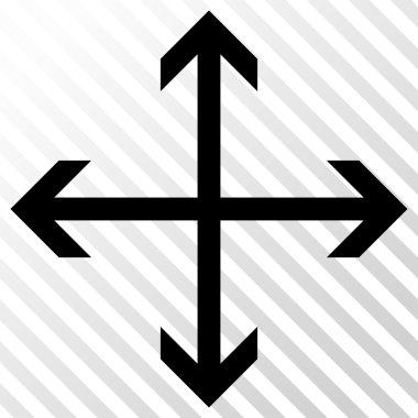 Oklar vektör simgesini genişletin