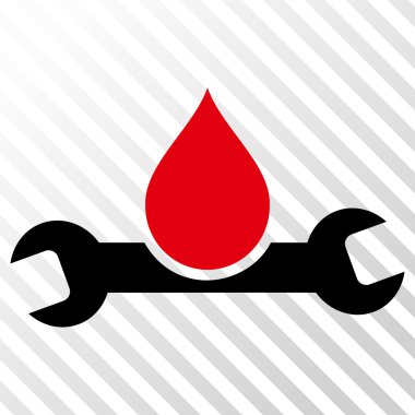 Sıhhi tesisat vektör simgesi