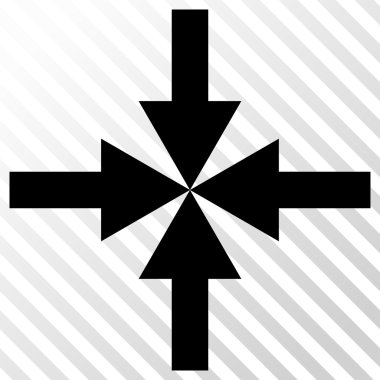 Oklar vektör simge sıkıştırmak