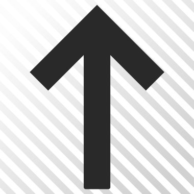 yukarı ok vektör simgesi