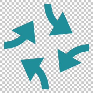 Oklar vektör simge girdap