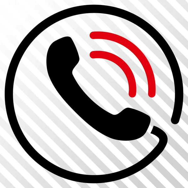 Ícone vetor de chamada de telefone — Vetor de Stock