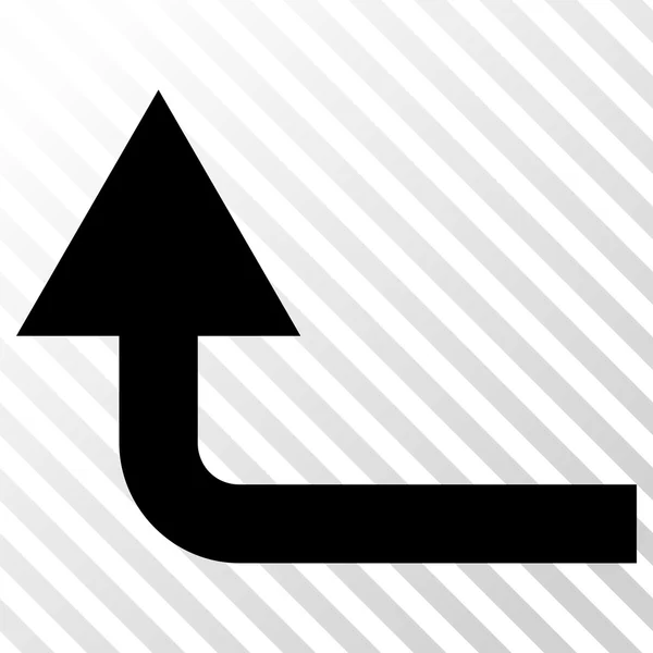Vända framåt vektor symbol — Stock vektor