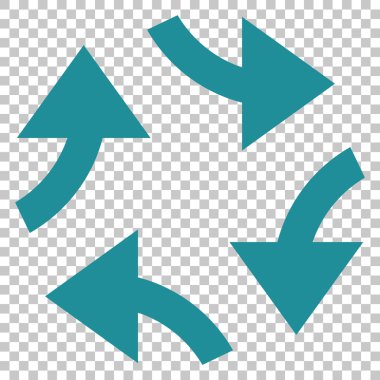 Oklar vektör simge girdap