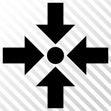 Oklar vektör simge küçültmek