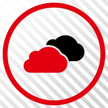 Bulutlar vektör simgesi