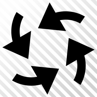 Siklon okları vektör simgesi
