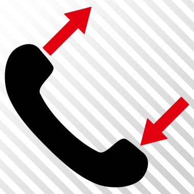 Telefon konuşmaya vektör simgesi