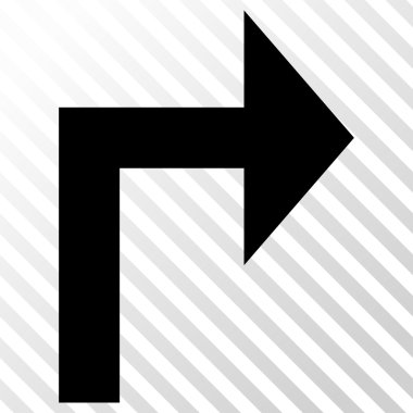 Doğru vektör simge açmak