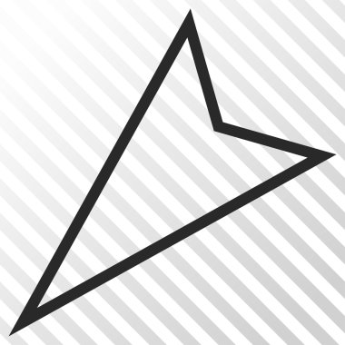 İşaretçi vektör simgesi yaptı