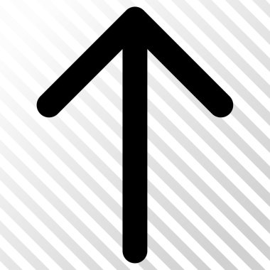 Yukarı Oklu Vektör Simgesi